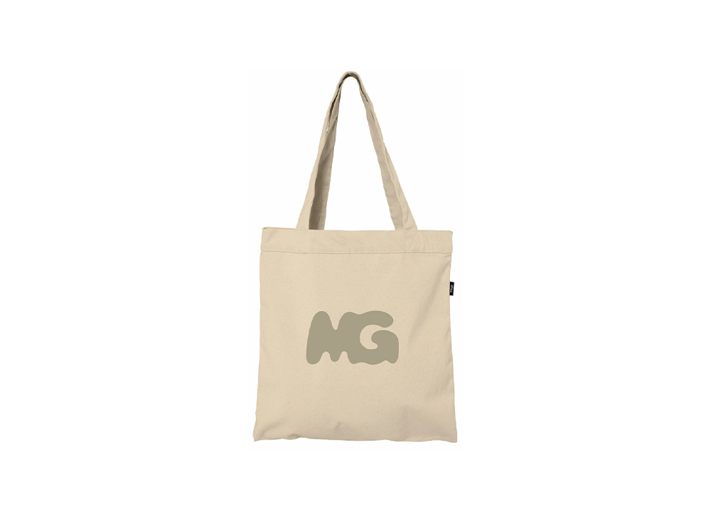Tote Bag Beige — Logo MG Minimal